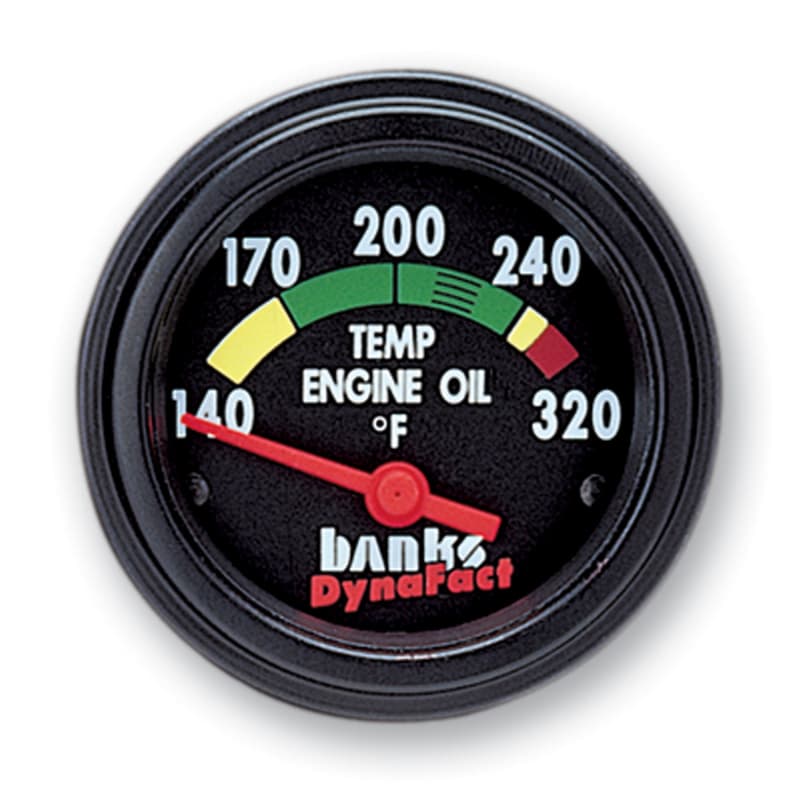 Banks Power GBE Engine Oil Temp Gauge Kits