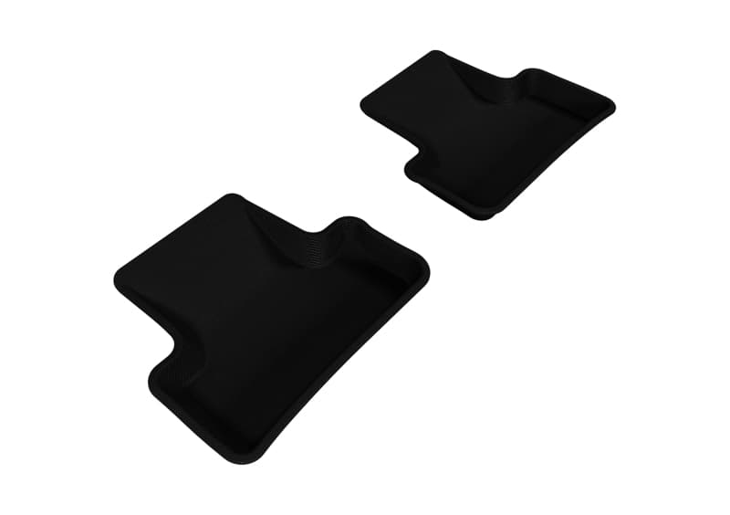 שטיחי רצפה 3D MAXpider KAGU אחורי שחור לאיסוזו D-Max