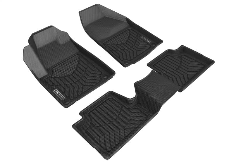 שטיחי רצפה 3D MAXpider Maxtrac קומבו שחורים לאיסוזו D-Max