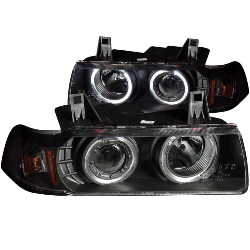 פנסי ראש ANZO LED/פרוג'קטור לג'יפ רנגלר G2