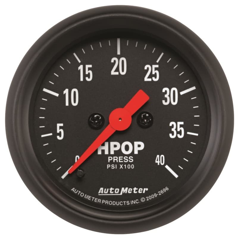 מד לחץ שמן AutoMeter Z Series 2-1/16"