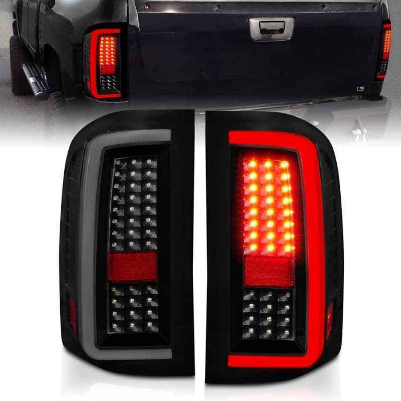 פנסי אחוריים LED ANZO לג'יפ רנגלר