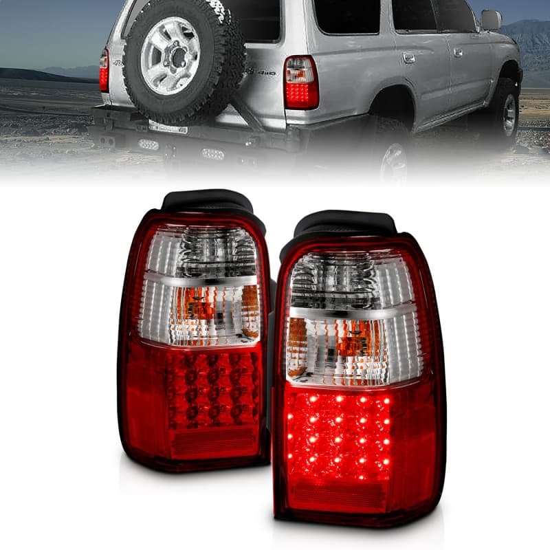 פנסי אחוריים LED ANZO לג'יפ רנגלר
