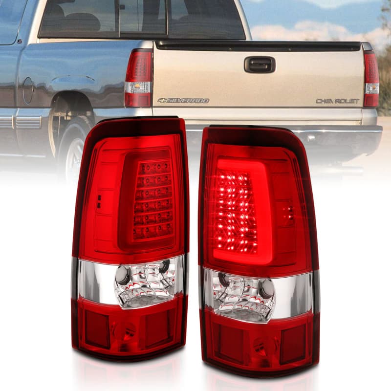 פנסי אחוריים LED ANZO לג'יפ רנגלר