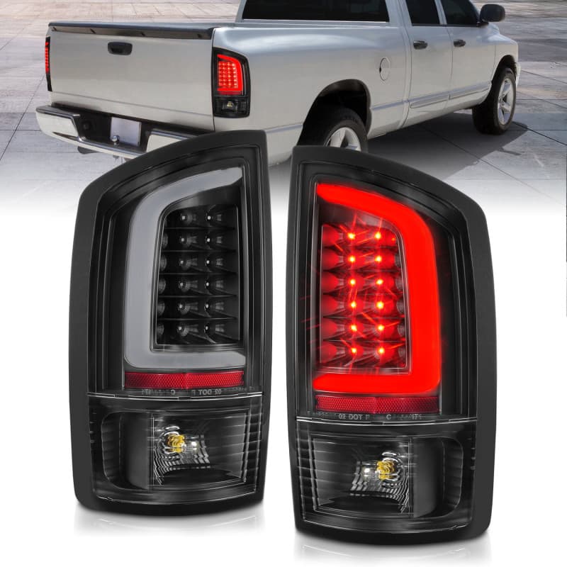 פנסי אחוריים LED ANZO לג'יפ רנגלר