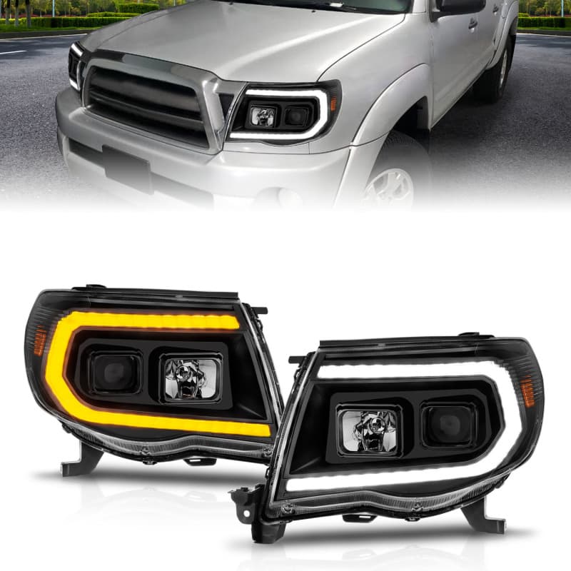 פנסי ראש LED/פרוג'קטור ANZO לטויוטה טאקומה