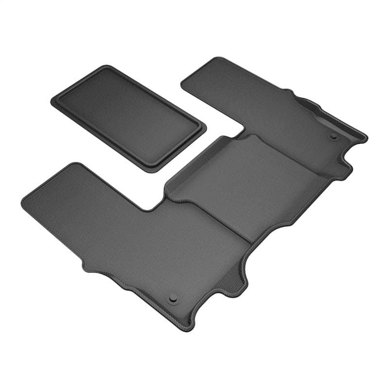 שטיחי רצפה 3D MAXpider Kagu שורה שלישית שחור לאיסוזו D-Max