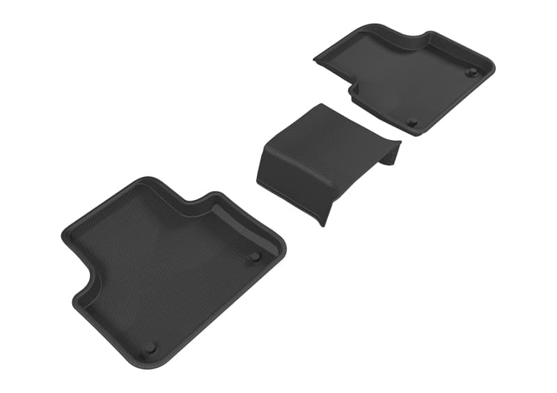 שטיחי רצפה 3D MAXpider Kagu אחוריים שחורים לאיסוזו D-Max