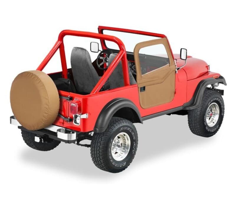 דלתות בד Bestop לג'יפ CJ7 1976-1986