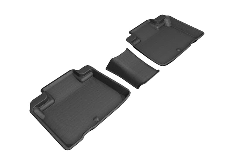 שטיחי הגבהה 3D MAXpider Kagu אחוריים שחורים לאיסוזו D-Max
