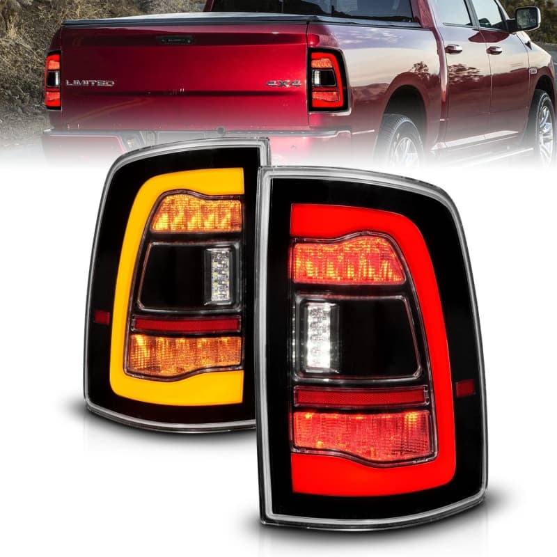 פנסי אחוריים LED ANZO לרכב ראם 1500