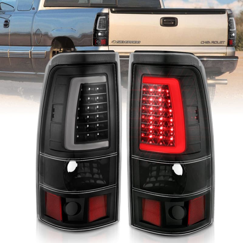 פנסי אחוריים LED ANZO לג'יפ רנגלר