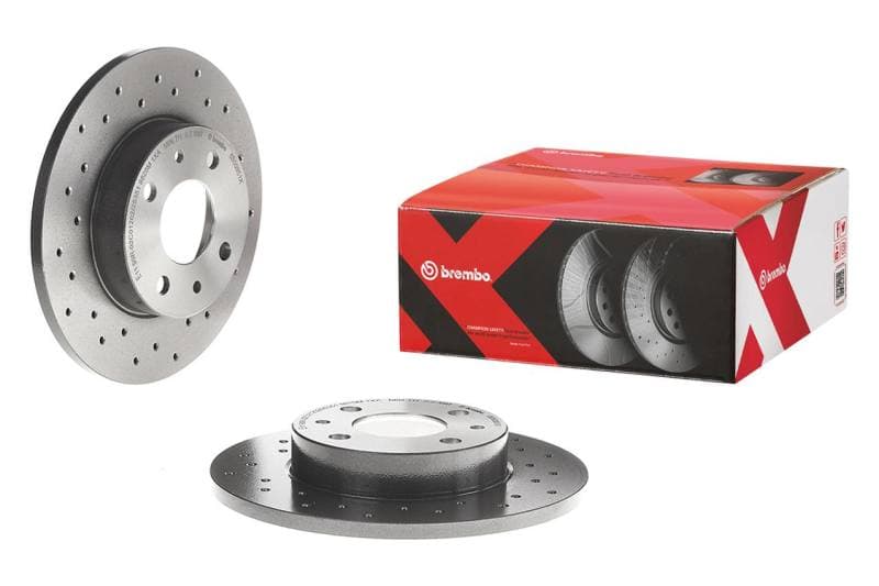 Brembo OE דיסקי בלמים קדמיים BRE מצופים UV