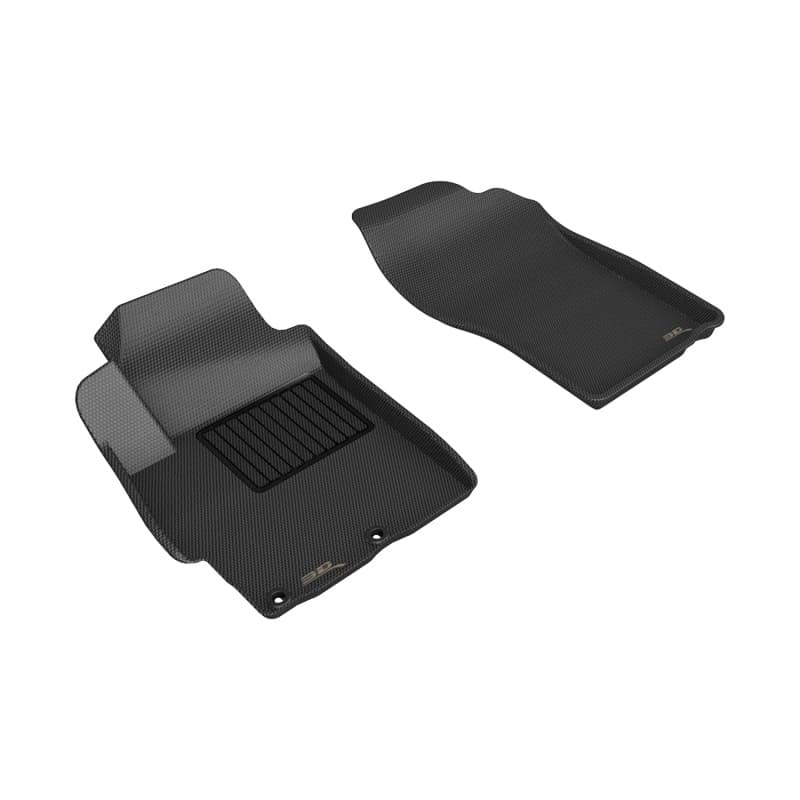 שטיחי רצפה 3D MAXpider Kagu קדמיים שחורים לאיסוזו D-Max