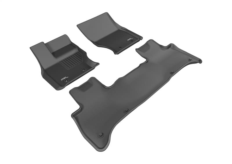 שטיחי רצפה 3D MAXpider Kagu קומבו שחורים לאיסוזו D-Max