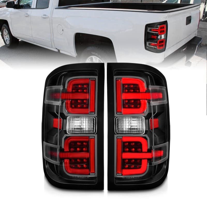 פנסי אחוריים LED ANZO לג'יפ רנגלר