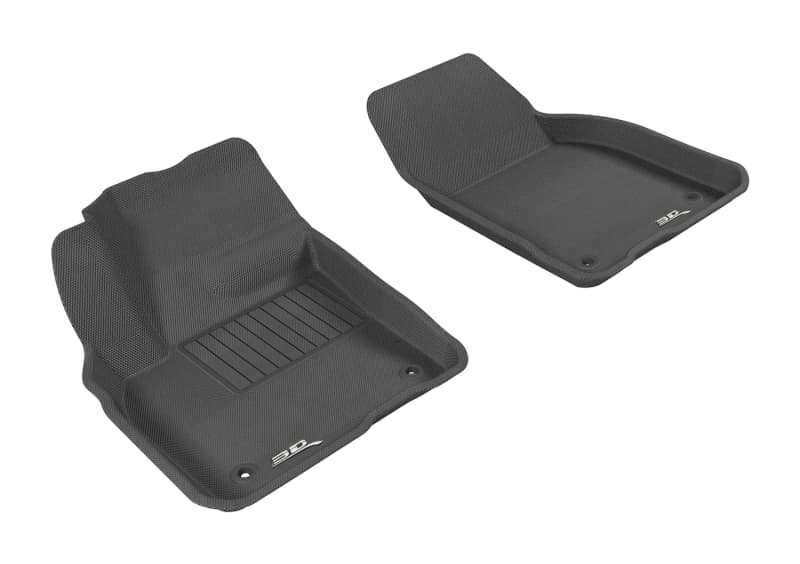 שטיחי רצפה 3D MAXpider Kagu קדמיים שחורים לאיסוזו D-Max