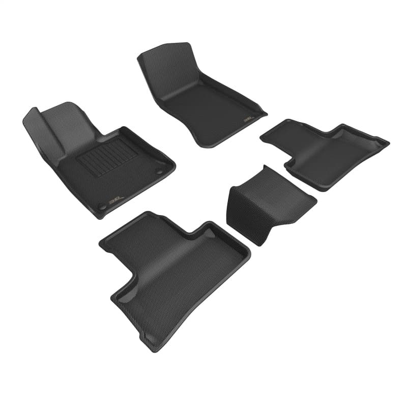 שטיחי הגנה 3D MAXpider לג'יפ איסוזו D-Max - קומבו - שחור