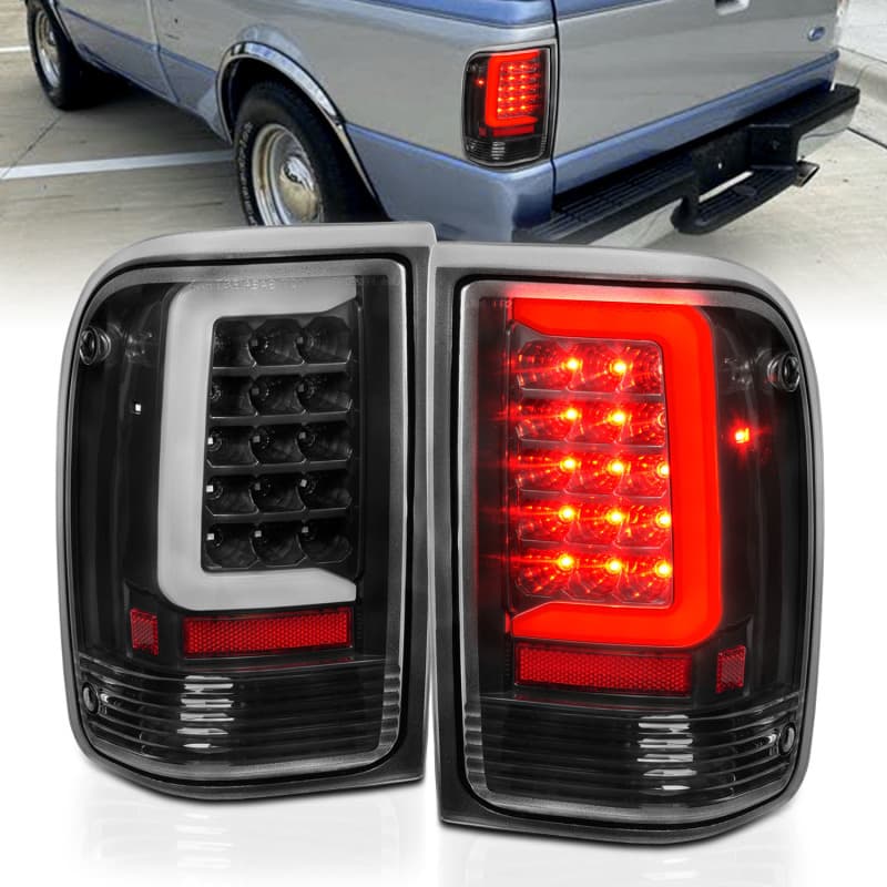 פנסי אחוריים ANZO LED לג'יפ רנגלר