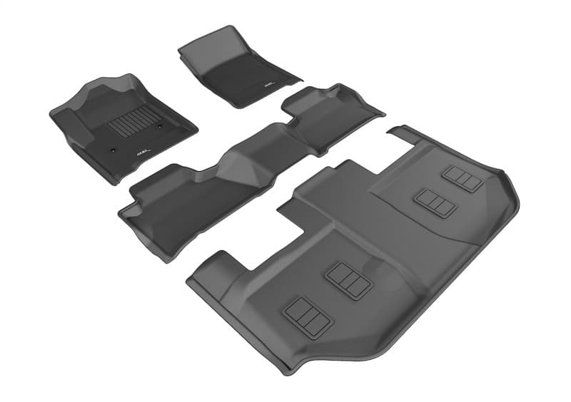 שטיחי רצפה 3D MAXpider KAGU שחורים לאיסוזו D-Max
