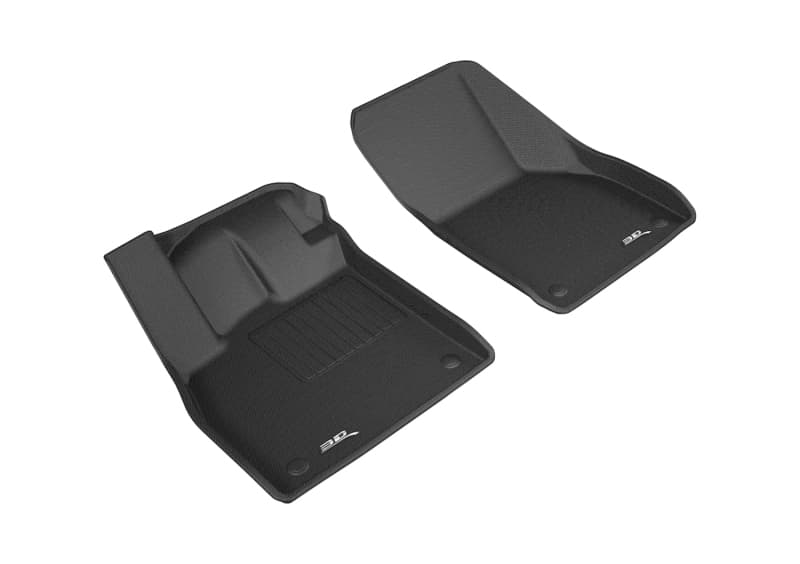 שטיחי רצפה 3D MAXpider Kagu קדמיים שחורים לאיסוזו D-Max