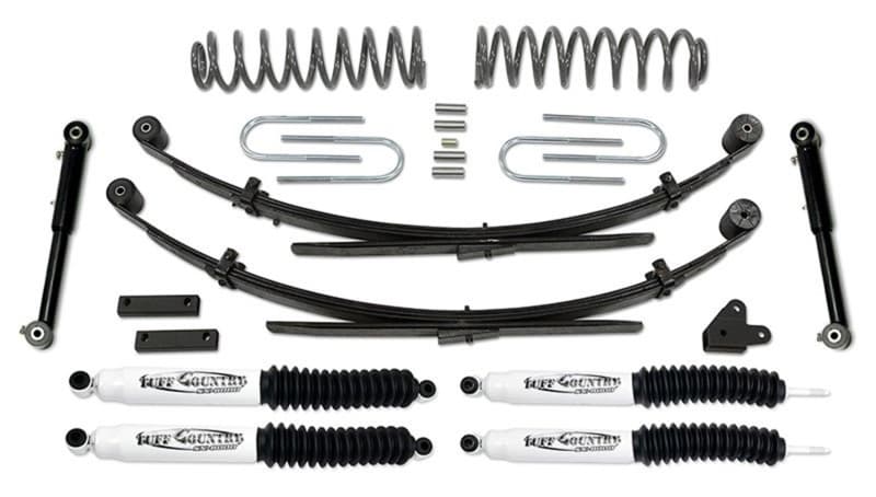 הגבהה 3.5 אינץ' Tuff Country EZ-Flex עם בולמים SX8000 לג'יפ צ'ירוקי