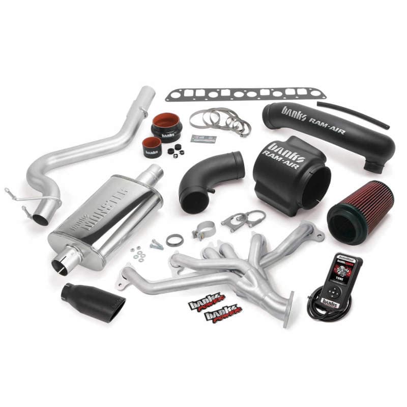 מערכת פליטה PowerPack Black Tips של Banks Power לג'יפ רנגלר TJ
