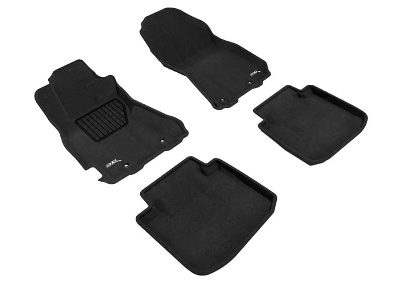 שטיחי רצפה 3D MAXpider Elegant שחורים לאיסוזו D-Max