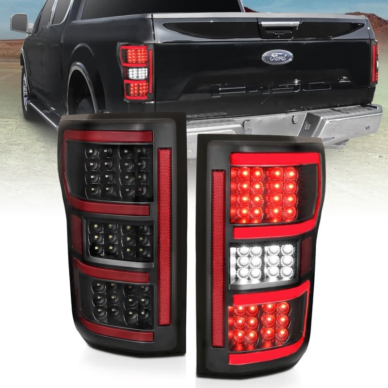 פנסי אחוריים LED ANZO לפורד F-150
