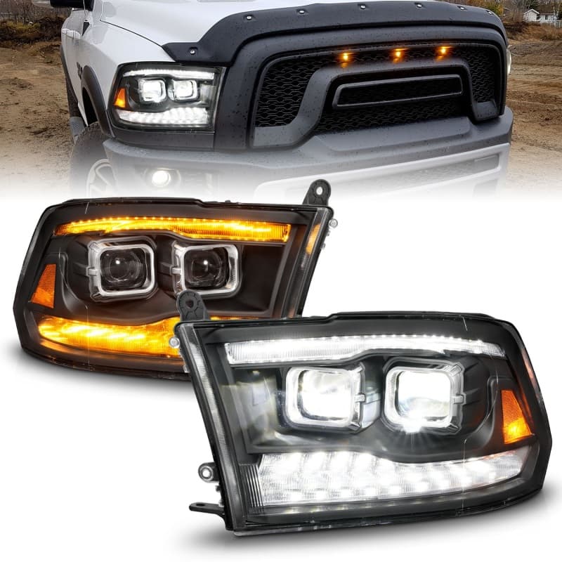 פנסי LED/פרוג'קטור ANZO לראם 1500