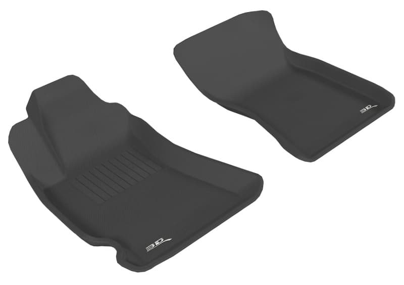 שטיחי רצפה 3D MAXpider Kagu קדמי שחור לאיסוזו D-Max