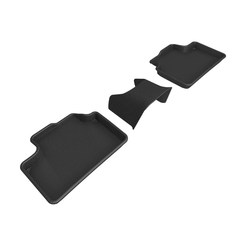 שטיחי הגנה 3D MAXpider Kagu אחוריים שחורים לאיסוזו D-Max