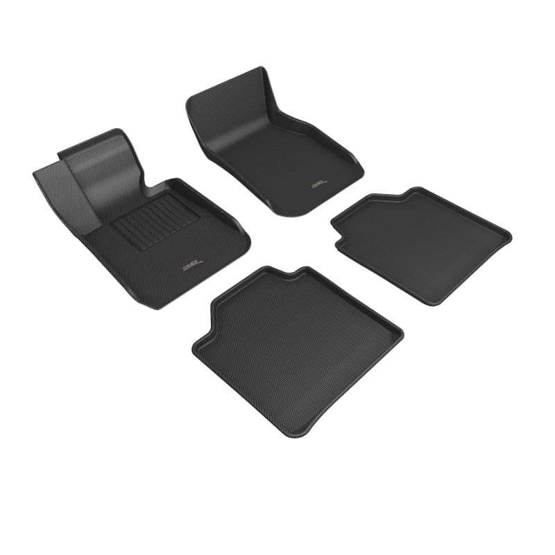 שטיחי רצפה 3D MAXpider Kagu קדמיים שחורים לאיסוזו D-Max