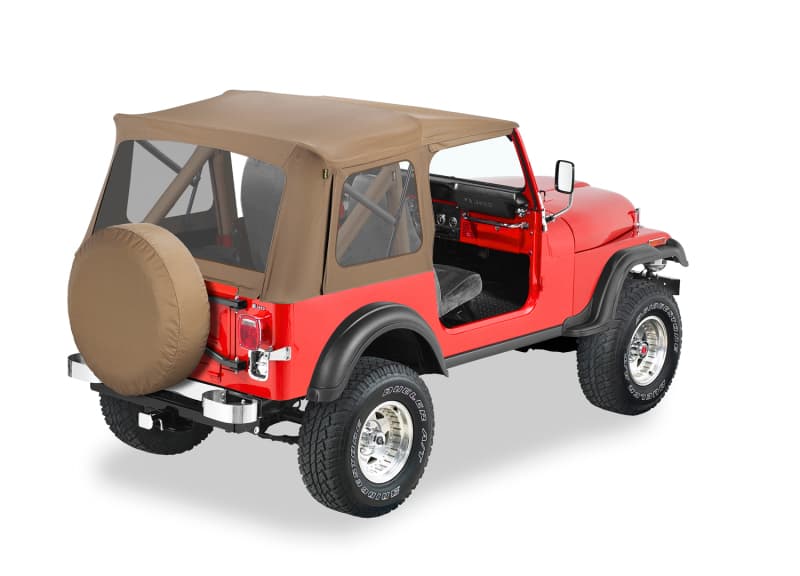 גג רך Bestop לג'יפ CJ7 ו-Wrangler YJ