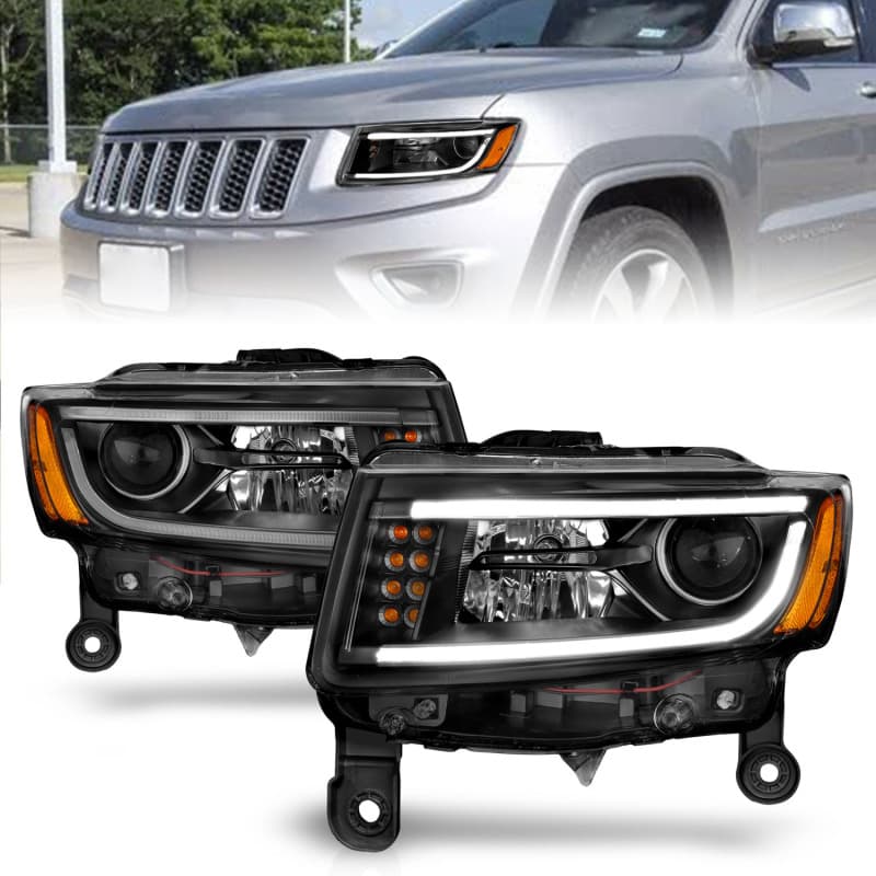 פנסי ראש LED/פרוג'קטור ANZO לג'יפ גרנד צ'ירוקי