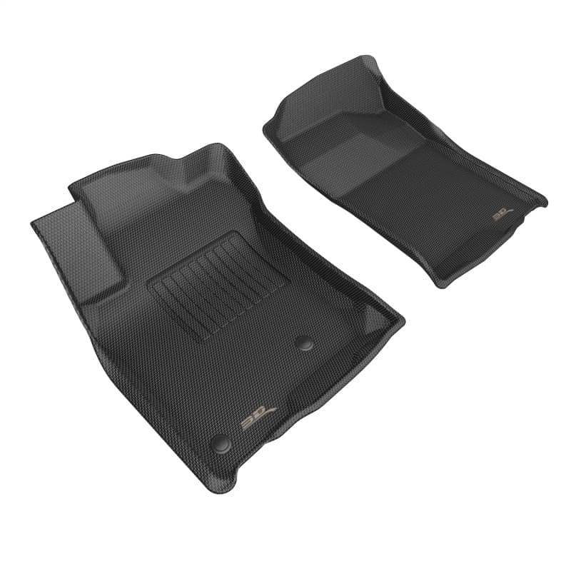 שטיחי רצפה 3D MAXpider Kagu קדמיים שחורים לאיסוזו D-Max
