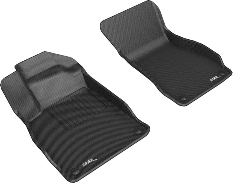 שטיחי רצפה 3D MAXpider Kagu קדמיים שחורים לאיסוזו D-Max