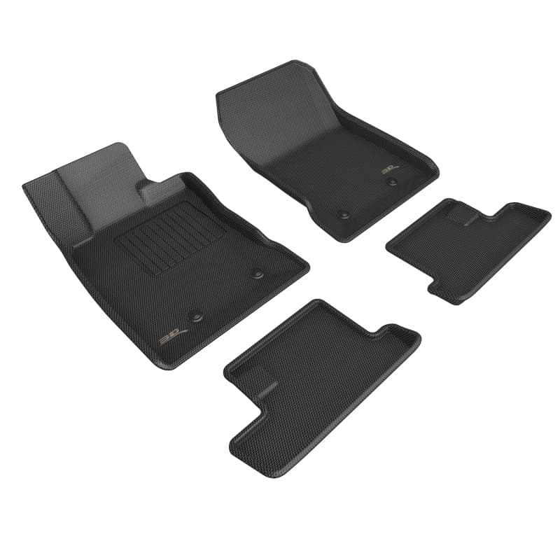 שטיחי רצפה 3D MAXpider Kagu קומבו שחורים לאיסוזו D-Max