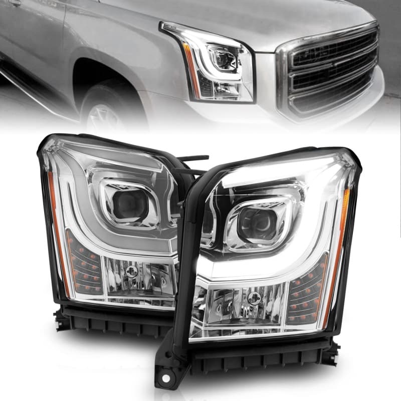 פנסי פרוג'קטור LED ANZO לג'יפ יוקון XL 2015-2017