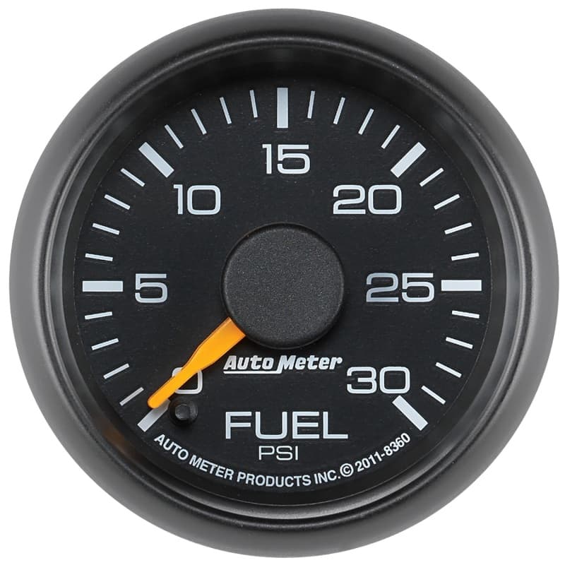 מד לחץ דלק AutoMeter 2-1/16 אינץ' 30PSI