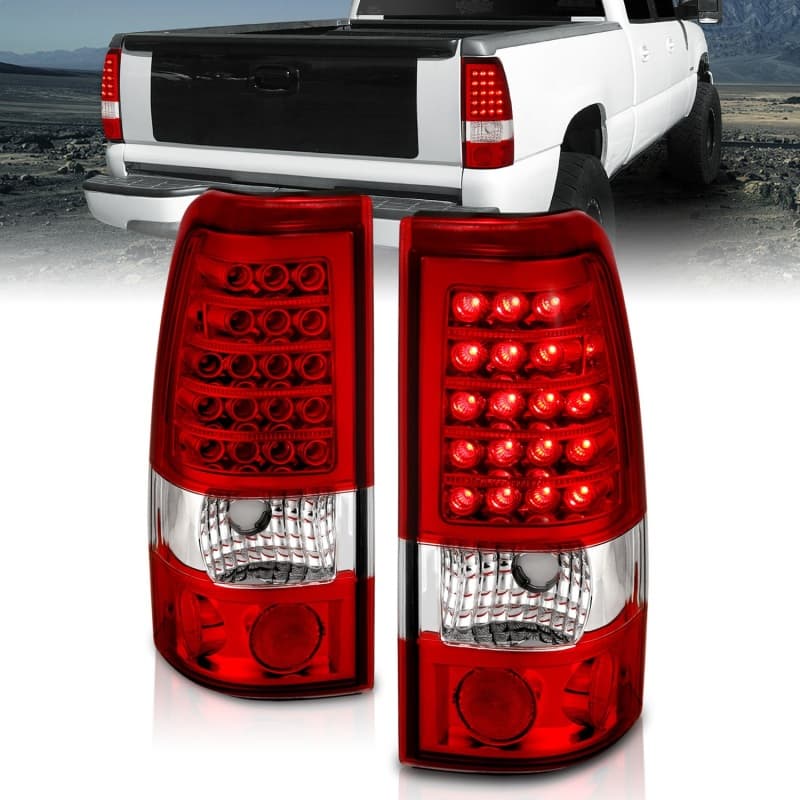 פנסי אחורי LED ANZO לג'יפ רנגלר
