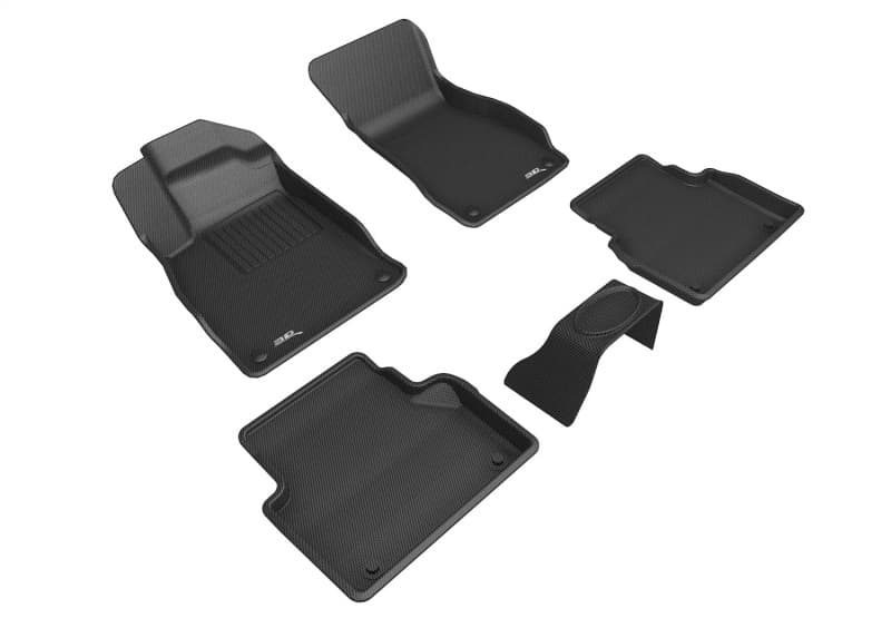 שטיחי רצפה 3D MAXpider KAGU שחורים לאיסוזו D-Max