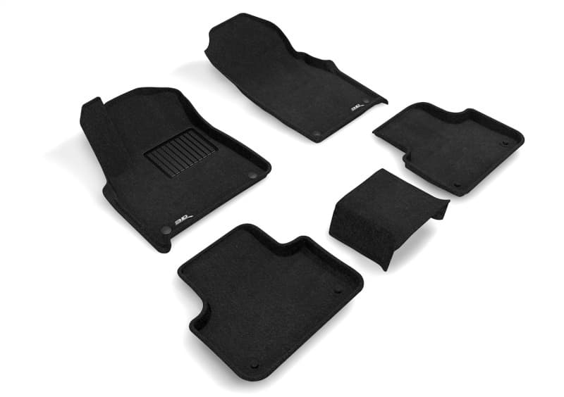 שטיחי רצפה 3D MAXpider Elegant קומבו שחור לאיסוזו D-Max