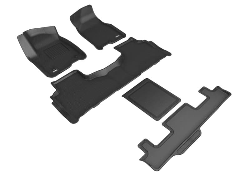 שטיחי רצפה 3D MAXpider Kagu שחורים לאיסוזו D-Max