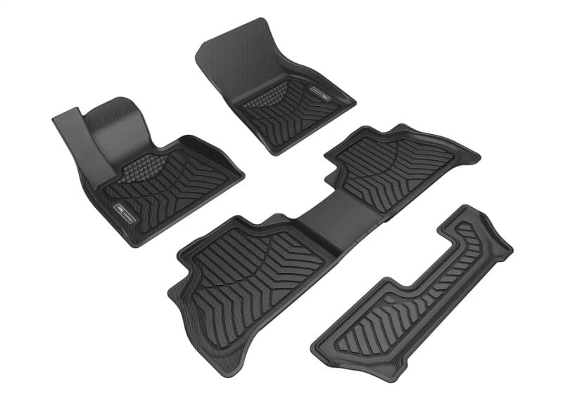 3D MAXpider שטיחי MAXTRAC שחורים לאיסוזו D-Max