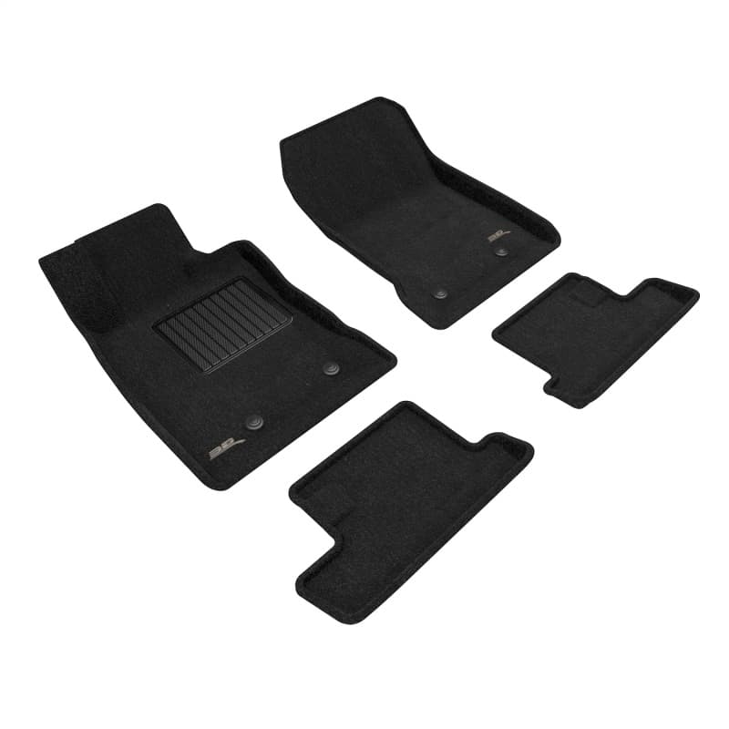 שטיחי רצפה 3D MAXpider Elegant קומבו שחורים לאיסוזו D-Max
