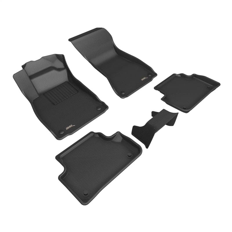 שטיחי רצפה 3D MAXpider Kagu שחורים לאיסוזו D-Max