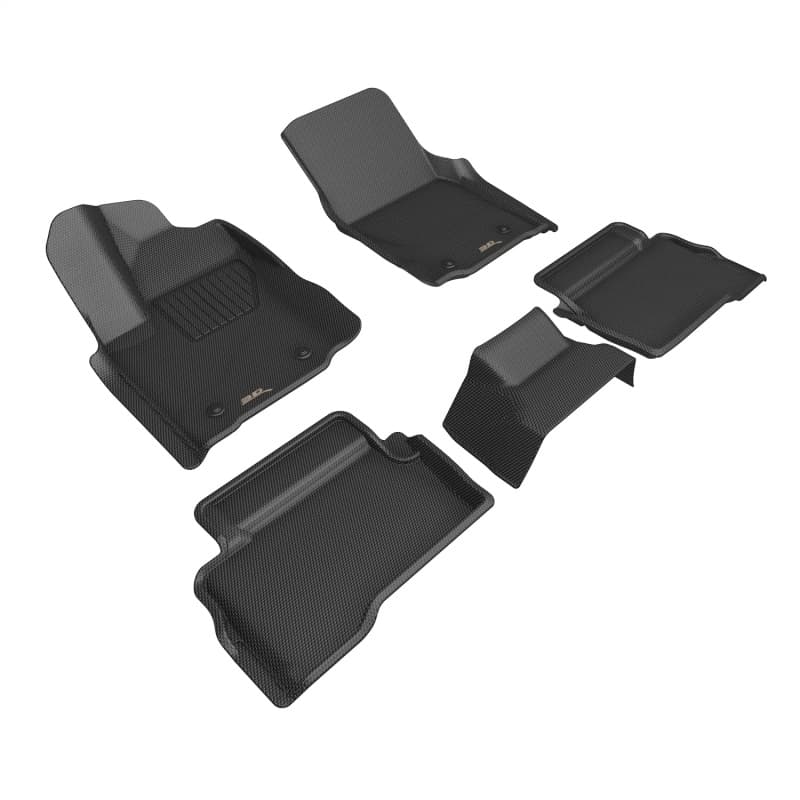 שטיחי רצפה 3D MAXpider Kagu שחורים לטויוטה טאקומה
