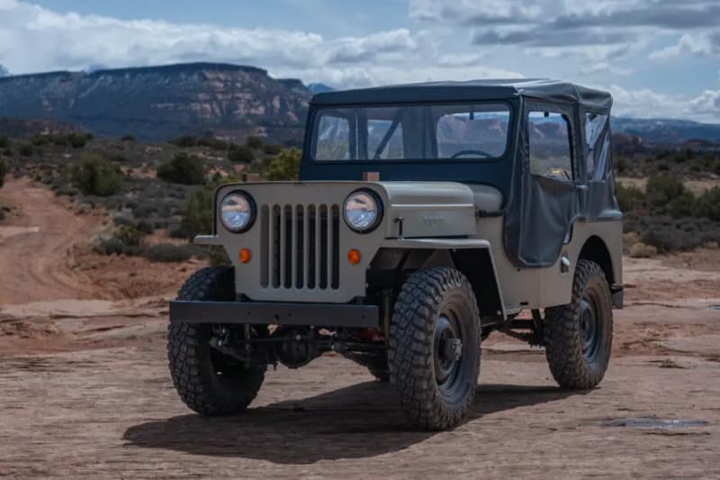 גג רך Bestop לג'יפ CJ3B 1953-1964