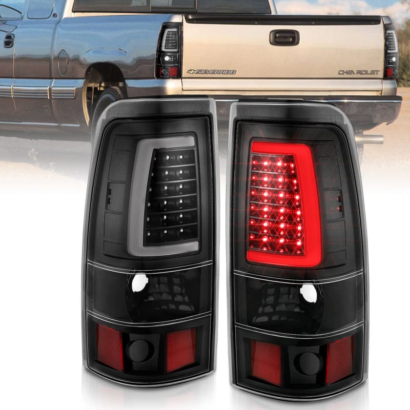 פנסי תא ANZO LED לג'יפ רנגלר